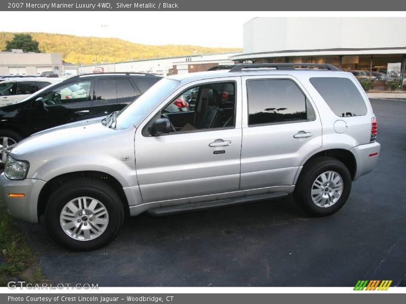 Silver Metallic / Black 2007 Mercury Mariner Luxury 4WD