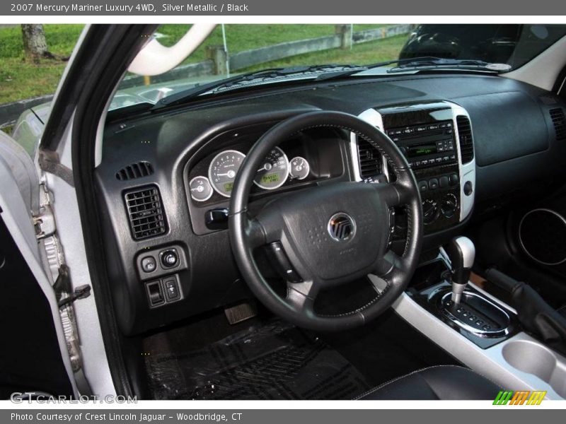 Silver Metallic / Black 2007 Mercury Mariner Luxury 4WD