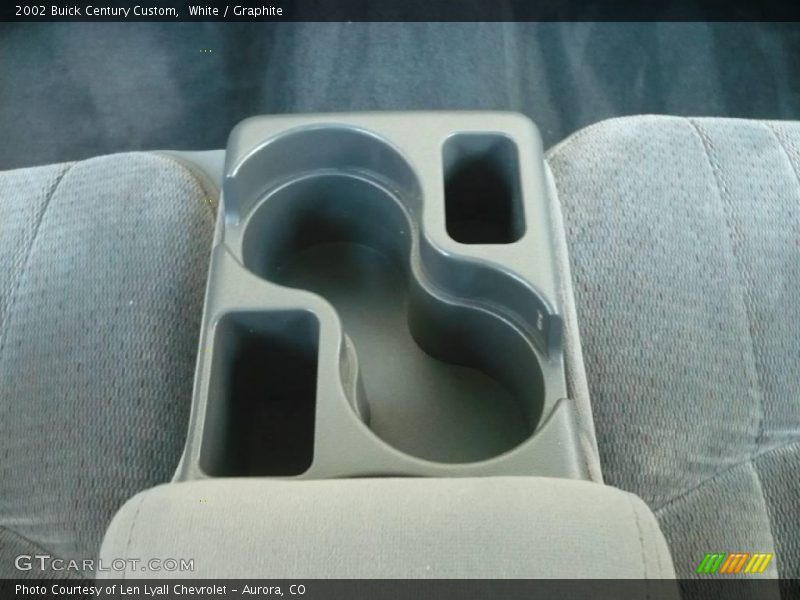 White / Graphite 2002 Buick Century Custom