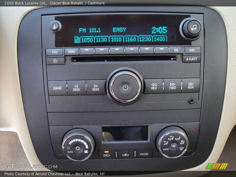 Glacier Blue Metallic / Cashmere 2006 Buick Lucerne CXL