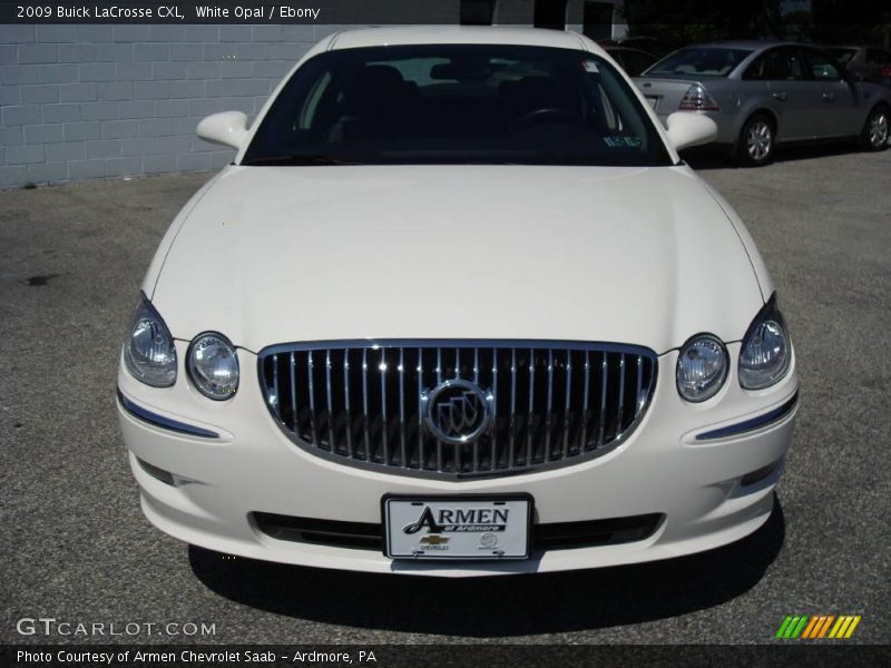 White Opal / Ebony 2009 Buick LaCrosse CXL