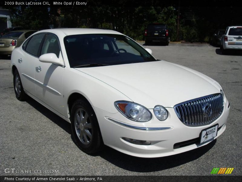 White Opal / Ebony 2009 Buick LaCrosse CXL
