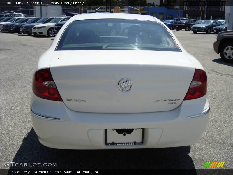 White Opal / Ebony 2009 Buick LaCrosse CXL