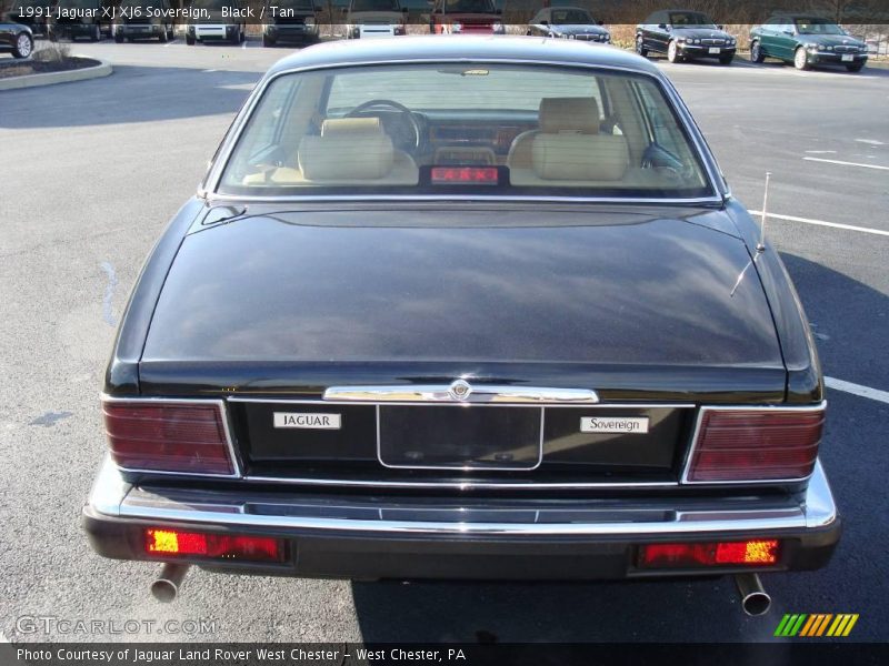Black / Tan 1991 Jaguar XJ XJ6 Sovereign