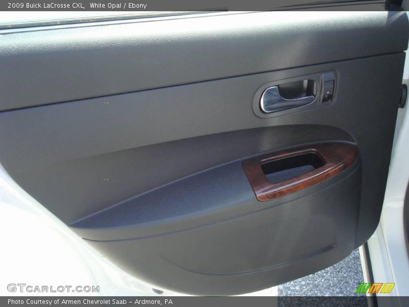 White Opal / Ebony 2009 Buick LaCrosse CXL