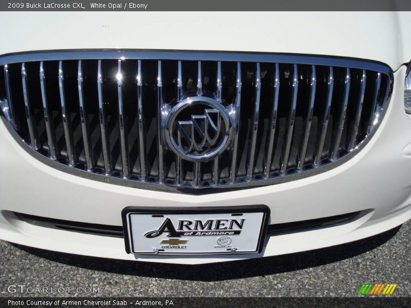 White Opal / Ebony 2009 Buick LaCrosse CXL