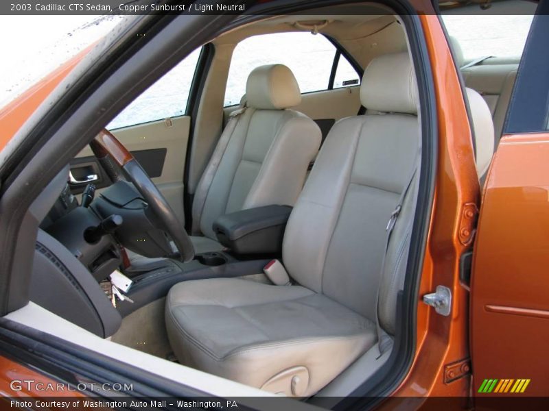 Copper Sunburst / Light Neutral 2003 Cadillac CTS Sedan