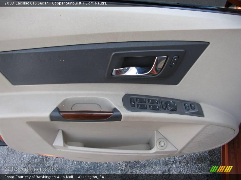Copper Sunburst / Light Neutral 2003 Cadillac CTS Sedan