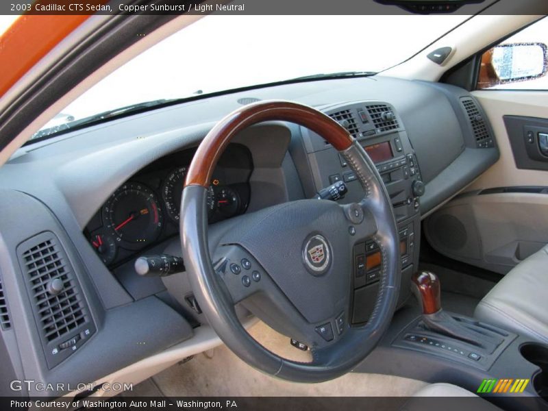 Copper Sunburst / Light Neutral 2003 Cadillac CTS Sedan