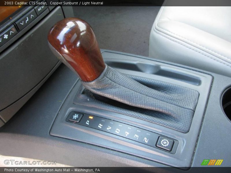 Copper Sunburst / Light Neutral 2003 Cadillac CTS Sedan