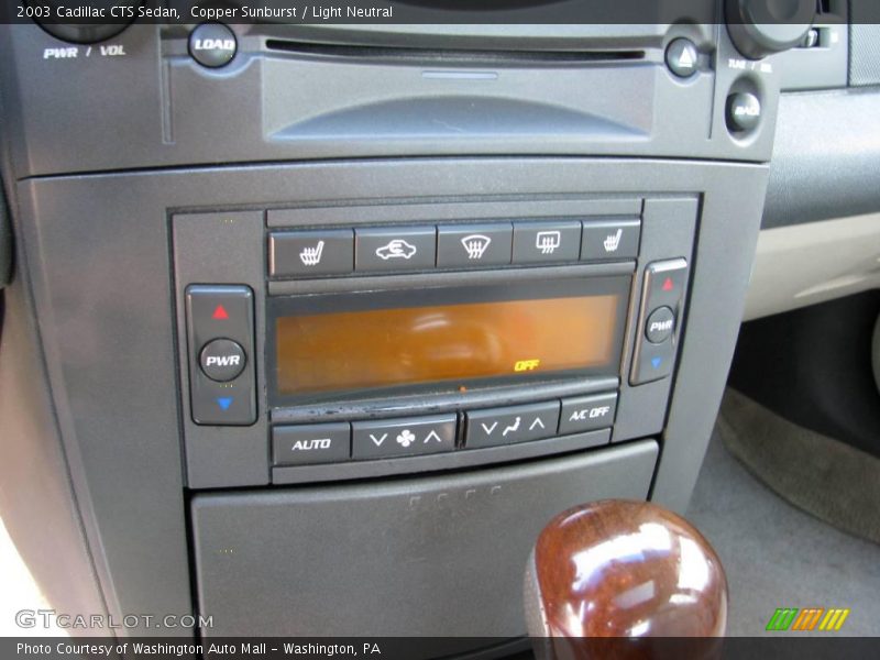 Copper Sunburst / Light Neutral 2003 Cadillac CTS Sedan