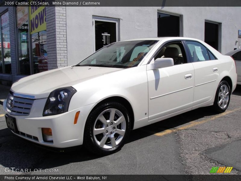 White Diamond / Cashmere 2006 Cadillac CTS Sedan