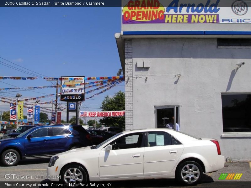 White Diamond / Cashmere 2006 Cadillac CTS Sedan