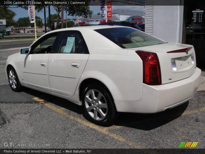 White Diamond / Cashmere 2006 Cadillac CTS Sedan