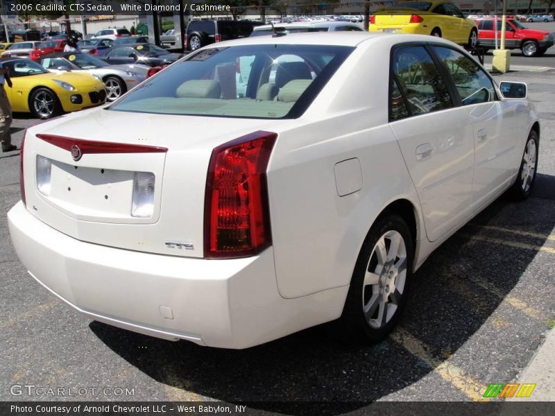 White Diamond / Cashmere 2006 Cadillac CTS Sedan
