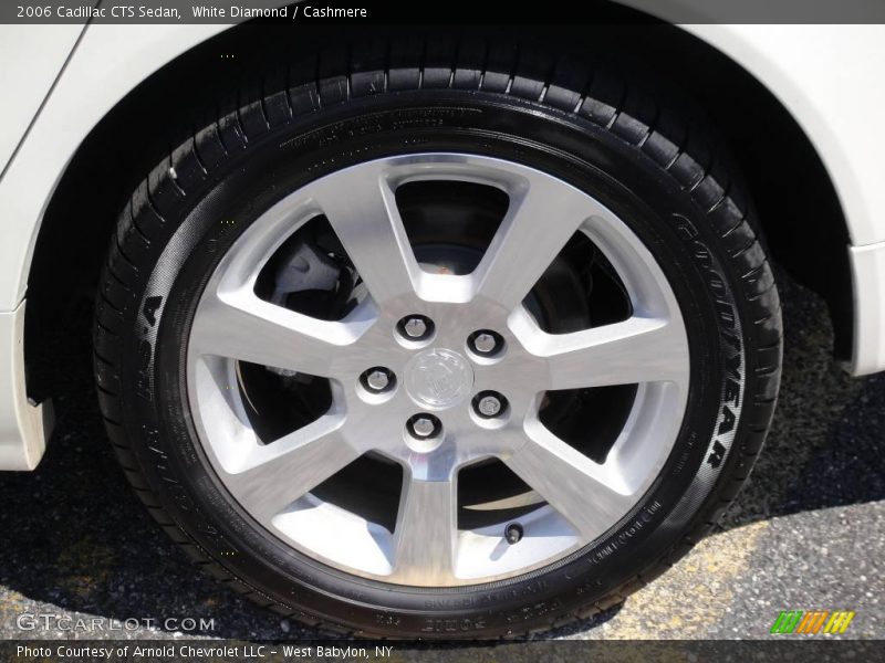 White Diamond / Cashmere 2006 Cadillac CTS Sedan