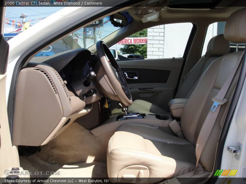 White Diamond / Cashmere 2006 Cadillac CTS Sedan
