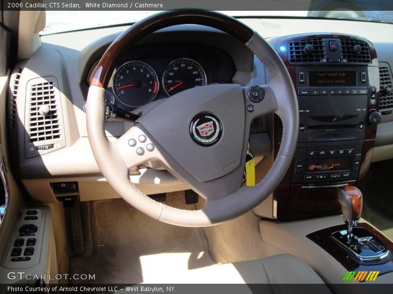 White Diamond / Cashmere 2006 Cadillac CTS Sedan