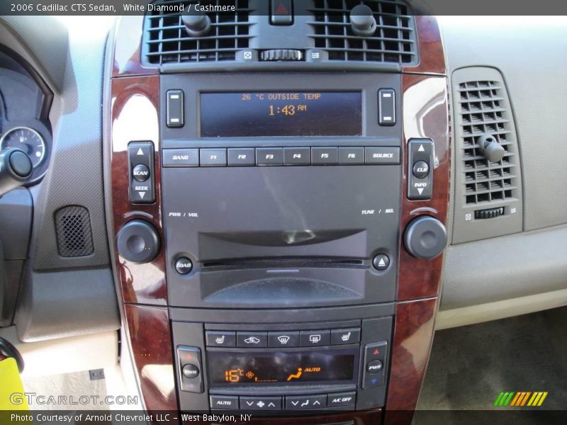 White Diamond / Cashmere 2006 Cadillac CTS Sedan