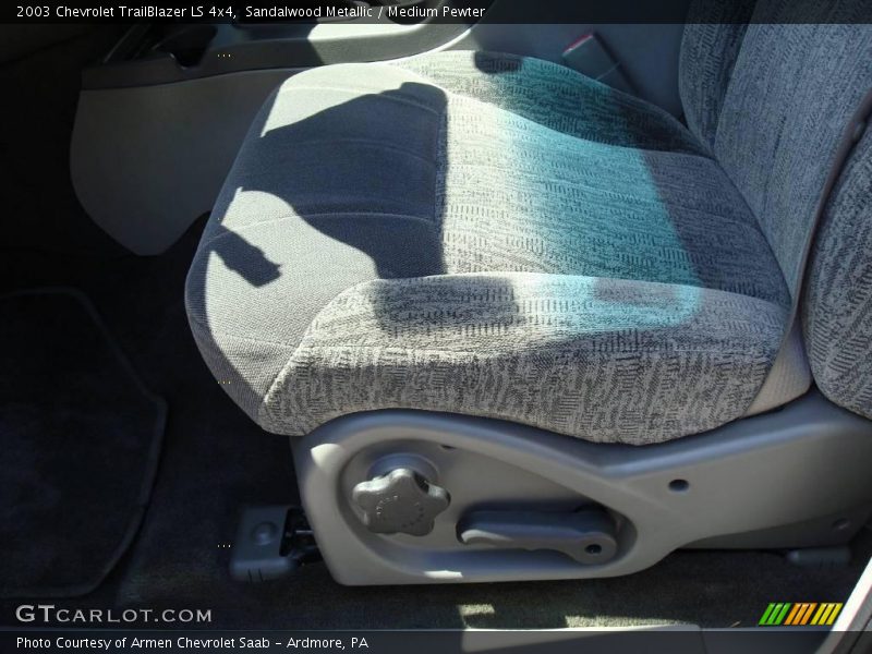 Sandalwood Metallic / Medium Pewter 2003 Chevrolet TrailBlazer LS 4x4