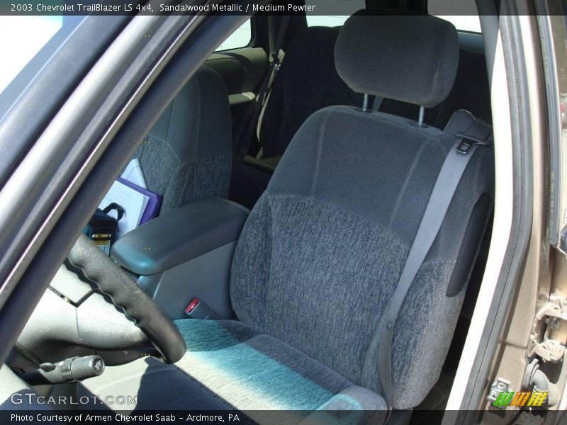 Sandalwood Metallic / Medium Pewter 2003 Chevrolet TrailBlazer LS 4x4