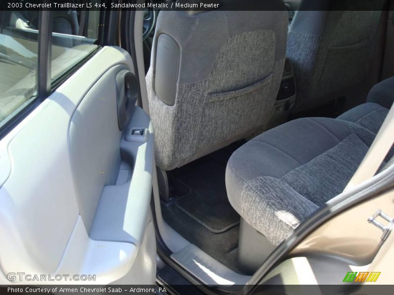 Sandalwood Metallic / Medium Pewter 2003 Chevrolet TrailBlazer LS 4x4