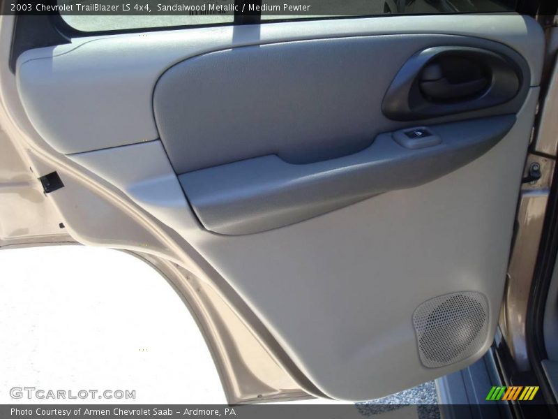 Sandalwood Metallic / Medium Pewter 2003 Chevrolet TrailBlazer LS 4x4