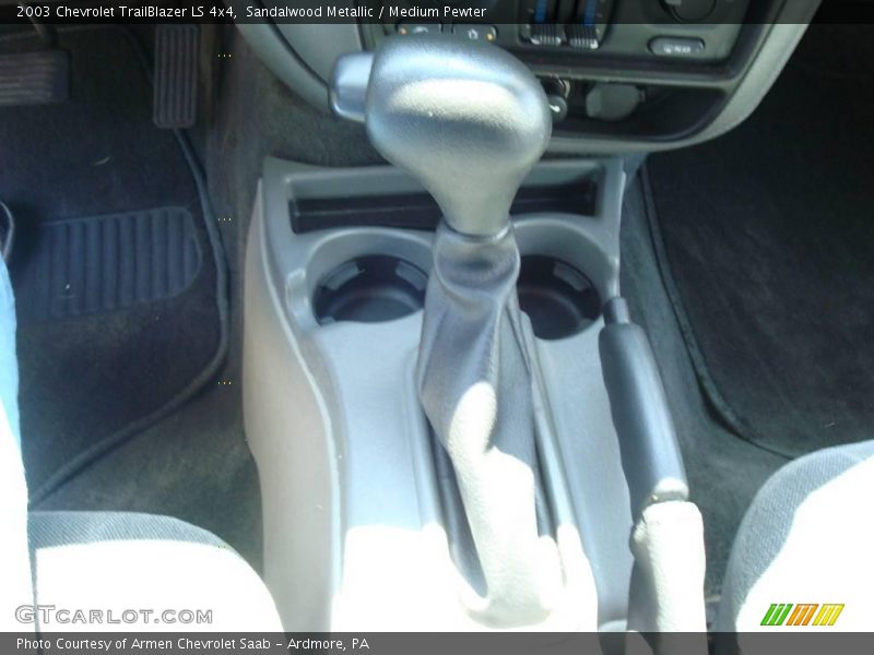 Sandalwood Metallic / Medium Pewter 2003 Chevrolet TrailBlazer LS 4x4