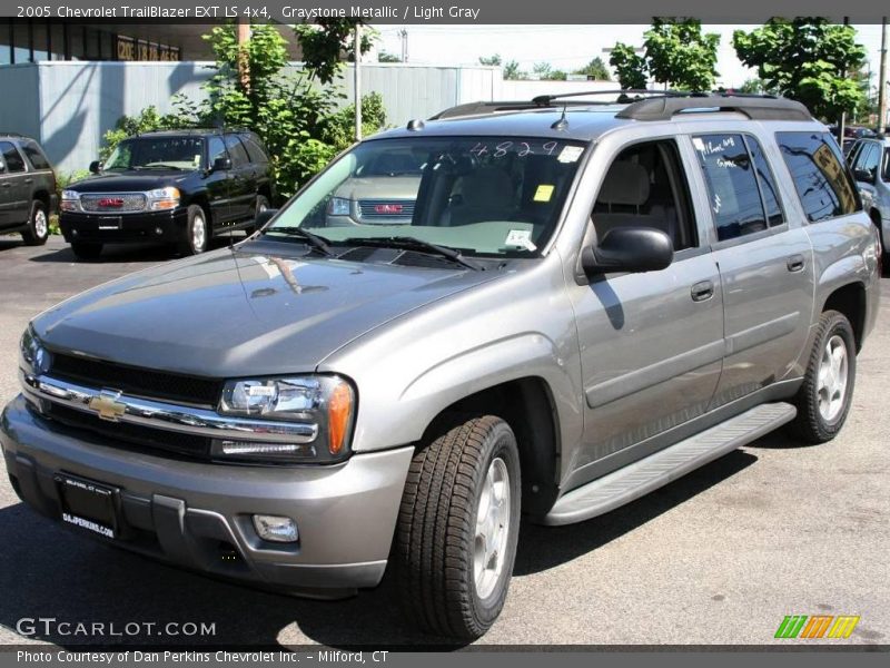 Graystone Metallic / Light Gray 2005 Chevrolet TrailBlazer EXT LS 4x4