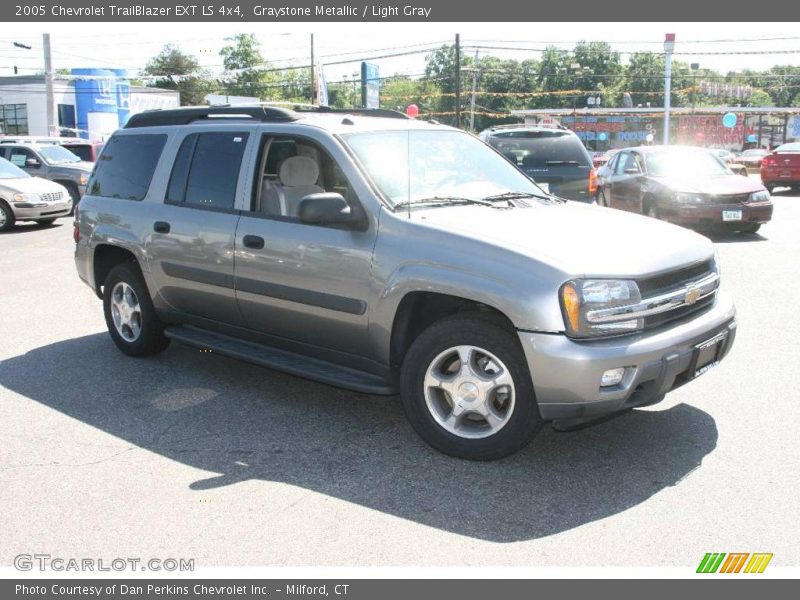 Graystone Metallic / Light Gray 2005 Chevrolet TrailBlazer EXT LS 4x4
