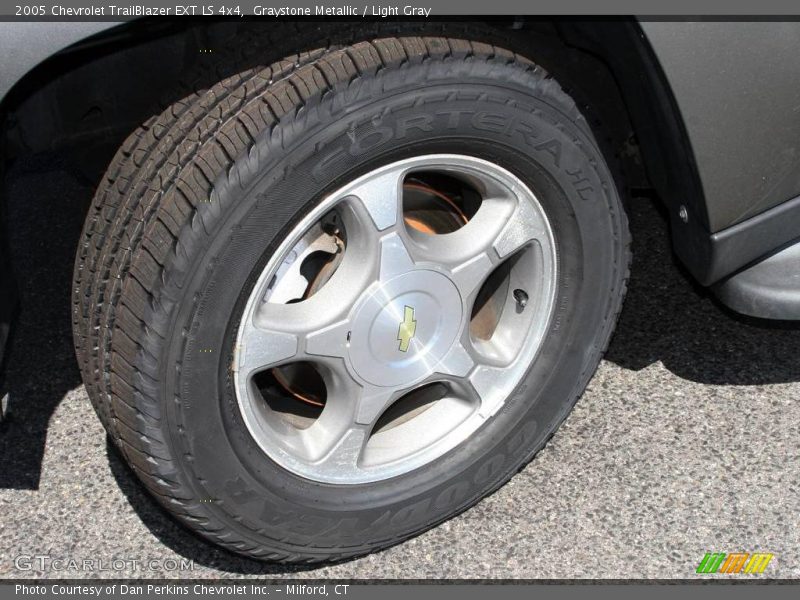 Graystone Metallic / Light Gray 2005 Chevrolet TrailBlazer EXT LS 4x4