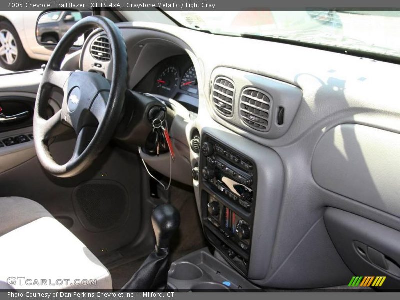 Graystone Metallic / Light Gray 2005 Chevrolet TrailBlazer EXT LS 4x4