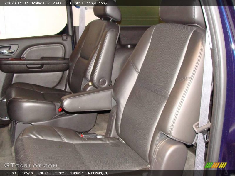 Blue Chip / Ebony/Ebony 2007 Cadillac Escalade ESV AWD