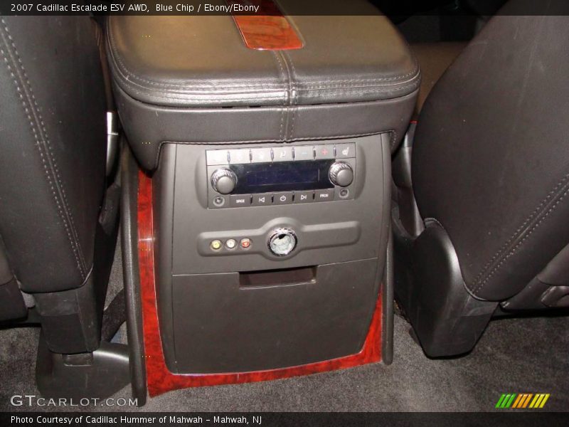 Blue Chip / Ebony/Ebony 2007 Cadillac Escalade ESV AWD