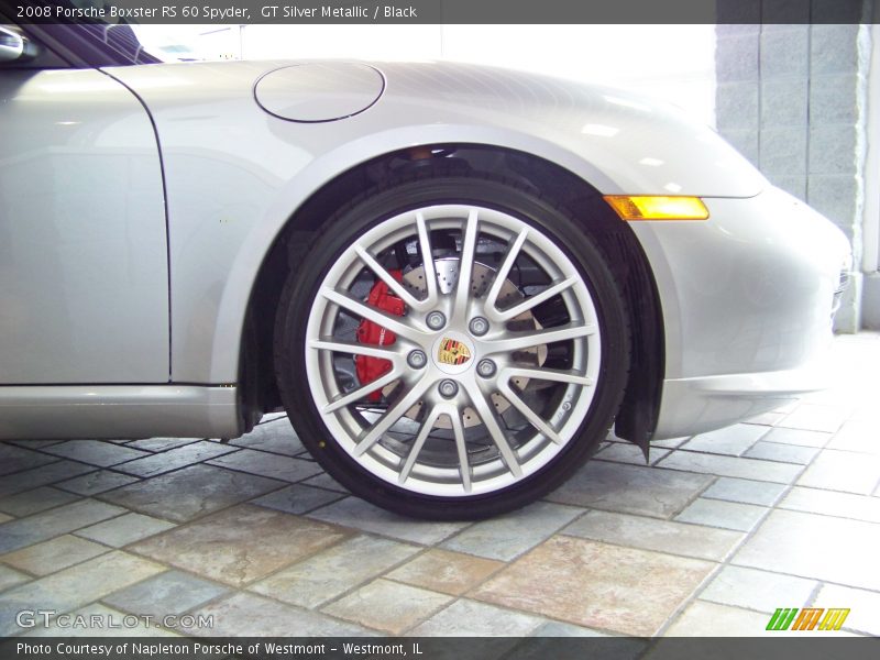 GT Silver Metallic / Black 2008 Porsche Boxster RS 60 Spyder