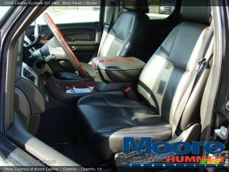 Black Raven / Ebony 2008 Cadillac Escalade ESV AWD