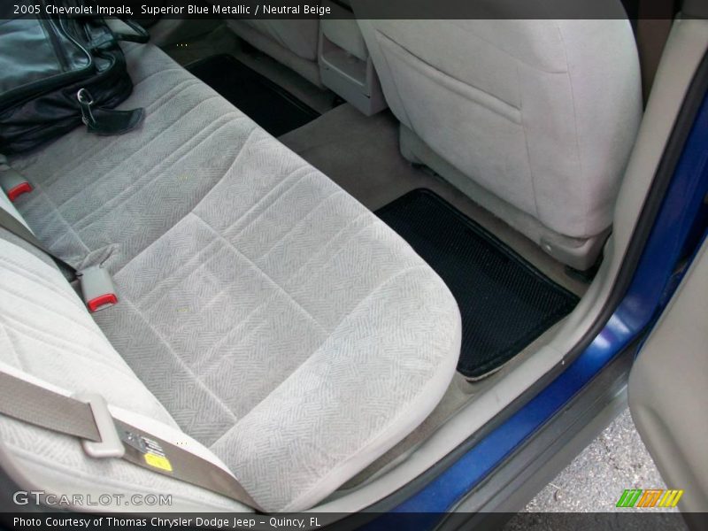 Superior Blue Metallic / Neutral Beige 2005 Chevrolet Impala