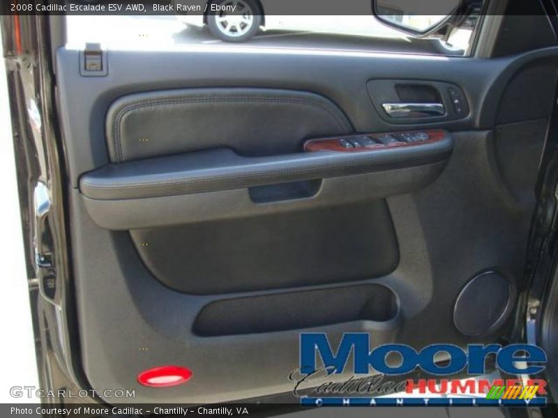 Black Raven / Ebony 2008 Cadillac Escalade ESV AWD