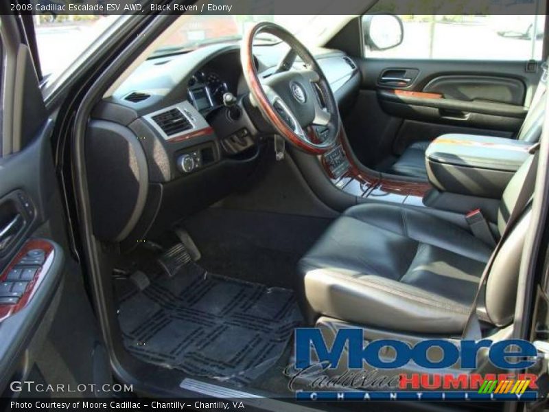 Black Raven / Ebony 2008 Cadillac Escalade ESV AWD