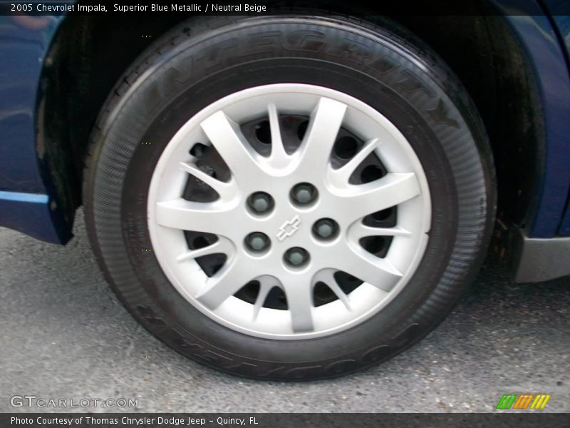 Superior Blue Metallic / Neutral Beige 2005 Chevrolet Impala