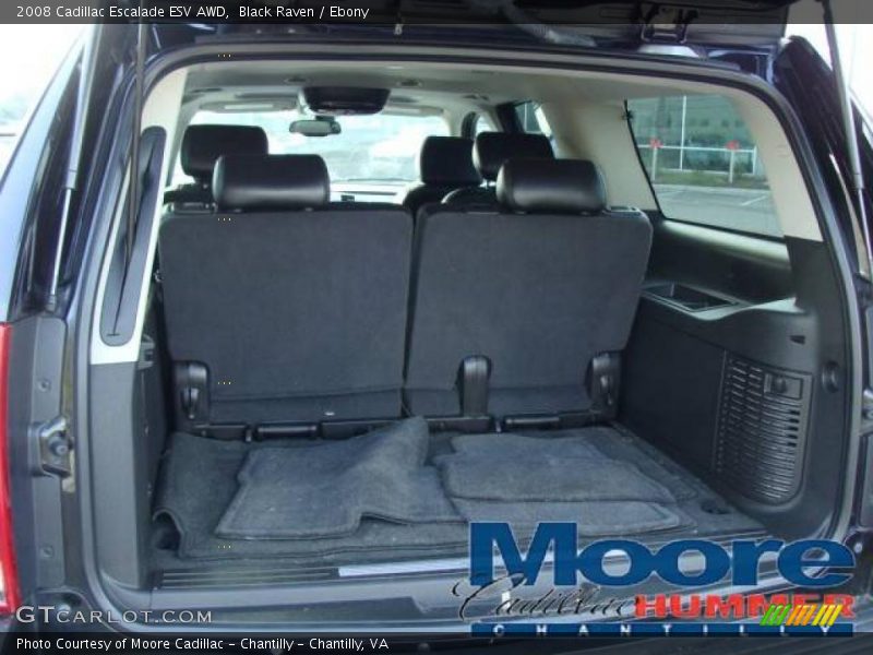 Black Raven / Ebony 2008 Cadillac Escalade ESV AWD
