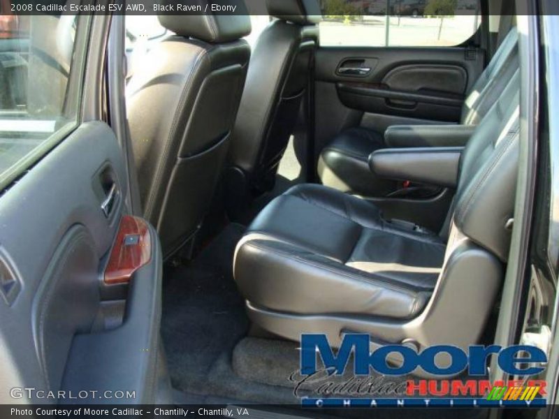 Black Raven / Ebony 2008 Cadillac Escalade ESV AWD