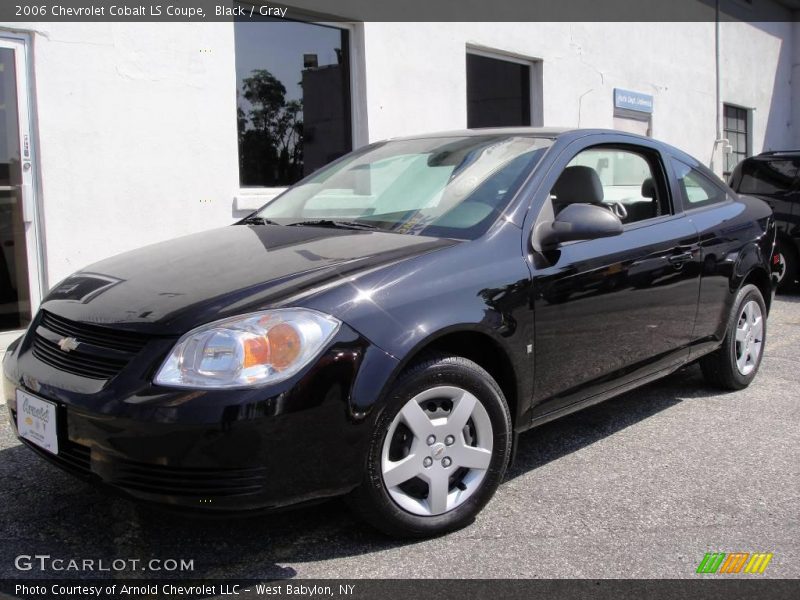 Black / Gray 2006 Chevrolet Cobalt LS Coupe