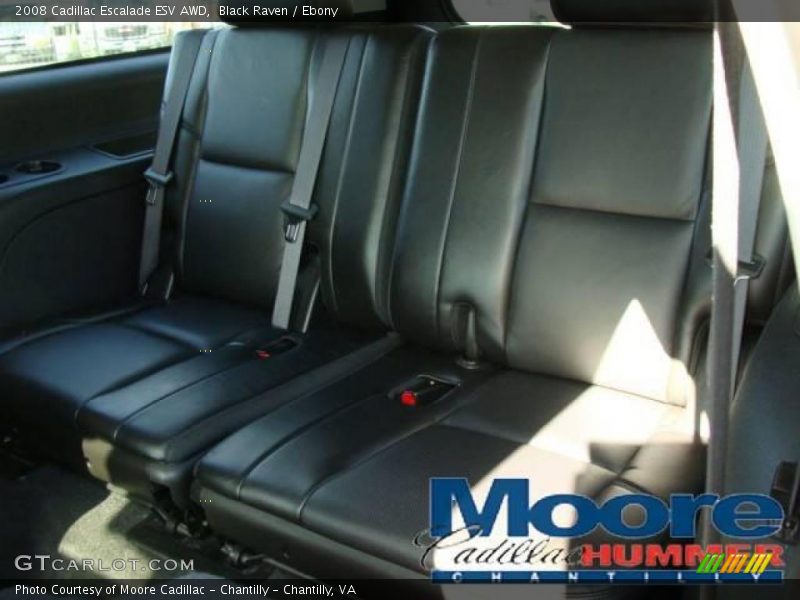 Black Raven / Ebony 2008 Cadillac Escalade ESV AWD