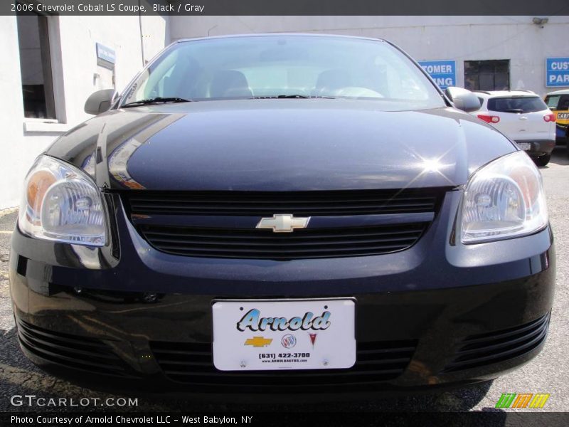 Black / Gray 2006 Chevrolet Cobalt LS Coupe