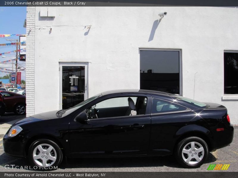 Black / Gray 2006 Chevrolet Cobalt LS Coupe