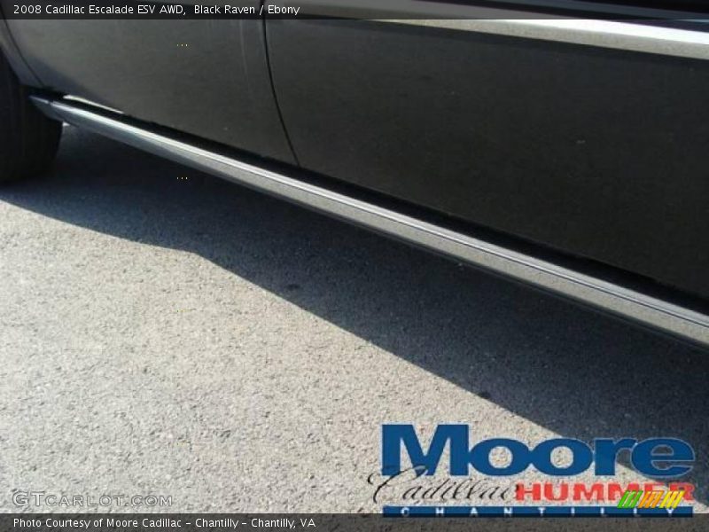 Black Raven / Ebony 2008 Cadillac Escalade ESV AWD