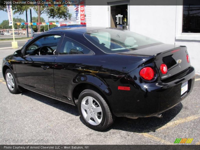 Black / Gray 2006 Chevrolet Cobalt LS Coupe