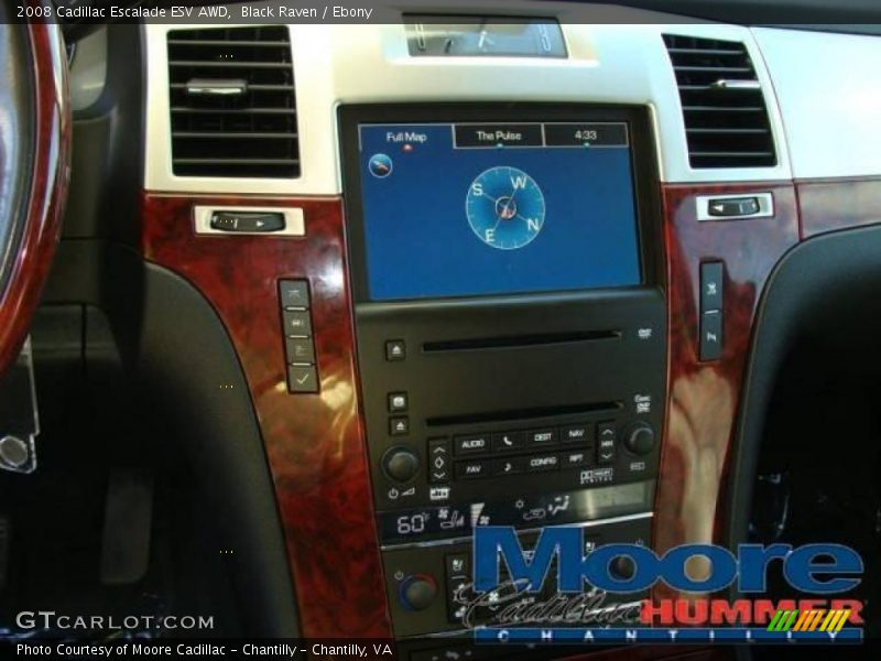 Black Raven / Ebony 2008 Cadillac Escalade ESV AWD