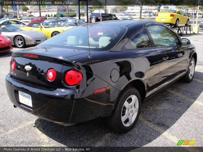 Black / Gray 2006 Chevrolet Cobalt LS Coupe